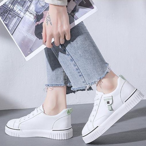 TBIG [COD] Sepatu Sekolah Sneakers Import Shoes FAST2FAST Wanita Sepatu Korea Style Sekolah Kuliah