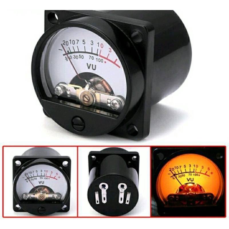 VU Meter Audio Analog