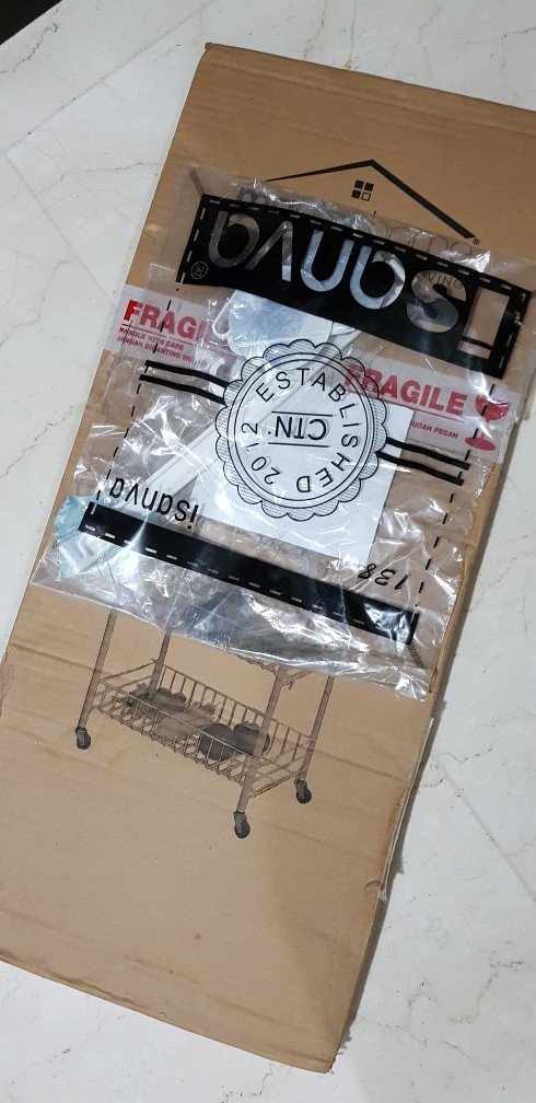 Gantungan Tempel Alat Dapur Serbaguna 6 Kait