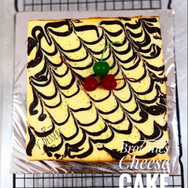

Brownies Cream Cheese / Uk : 20 x 20 cm