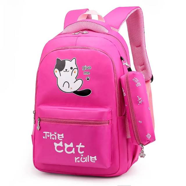 Tas ransel sekolah  anak the cat rule