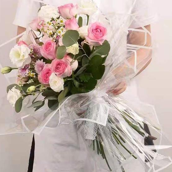 

⭐banyak⭐donk⭐ 5 LEMBAR Korean Wrapping Transparant List Color - Kertas Bunga W017⭐makacii..ya