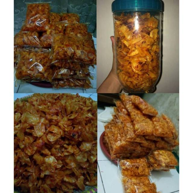 

KERIPIK SINGKONG BALADO 100% ASLI