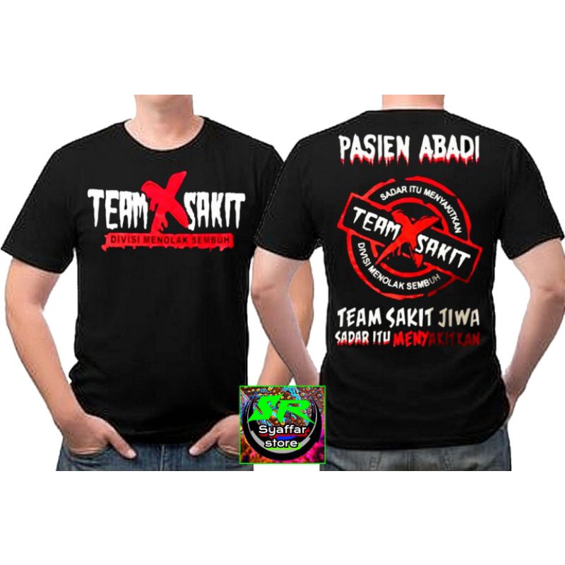 KAOS DISTRO TEAM SAKIT PRIA WANITA / KAOS DISTRO TOPENG JEPANG IBLIS ORIGINS / KAOS TERBARU 2022 / K