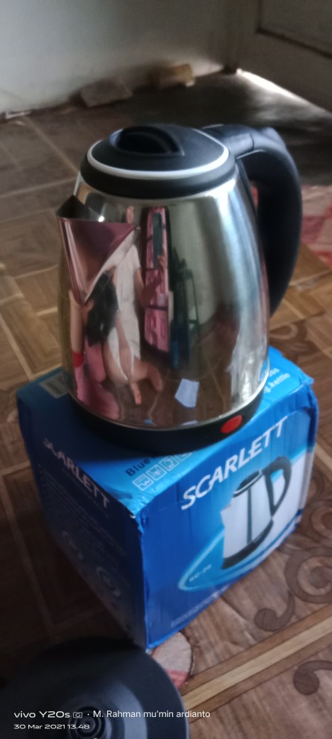 Naga Teko Listrik 1.5l / Pemanas Air / Kettle Electric Kapasitas