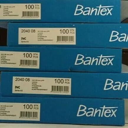 

[[COD]] PP Pocket A4 Bantex 2040 08 Isi 100 Lembar / PP Pocket Bantex A4 2040 MURAH Kode 820