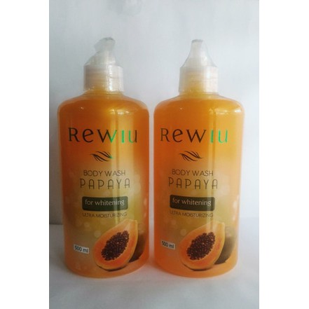 REWIU BODY WASH PAPAYA Isi 500 ml