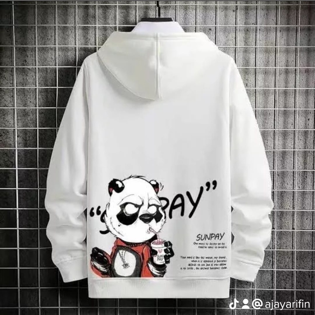 Hoodie Panda Jaket Pria Sunpay Oversize | Sweater Hoodie Pria Korea | Hoodie Premium Pria