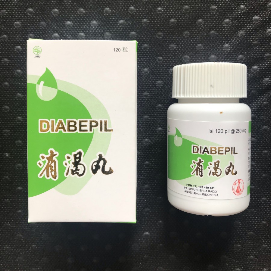 Diabepil xiao ke wan obat herbal diabetes dm sudah BPOM