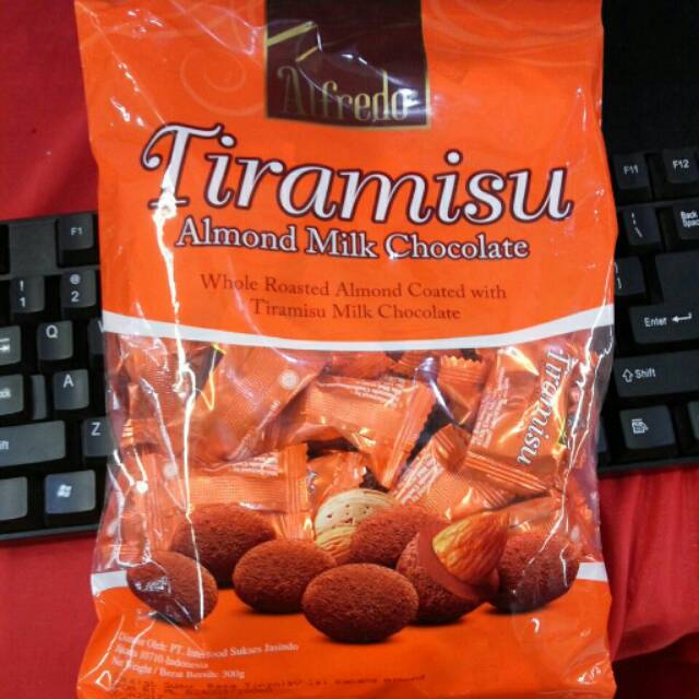 COKELAT ALFREDO TIRAMISU ALMOND /300GR