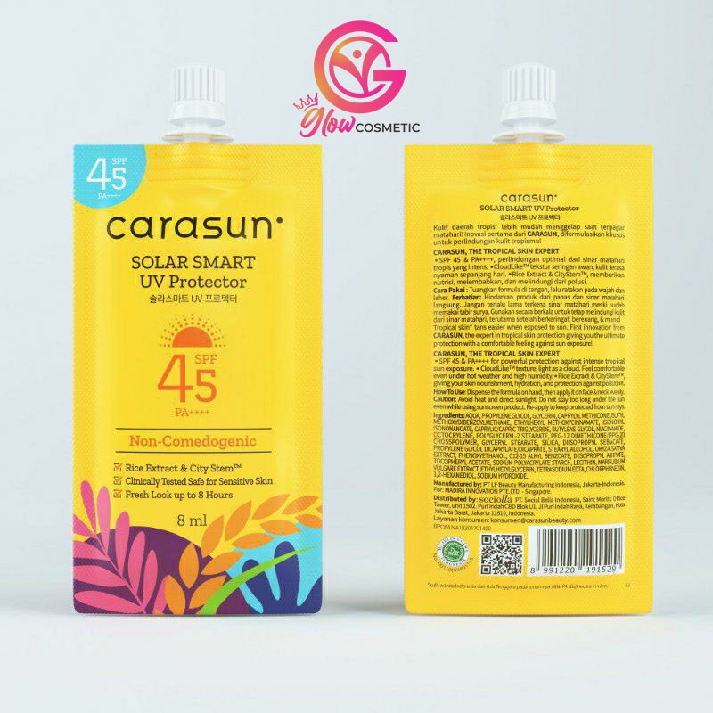 CARASUN SMART UV PROTECTOR SPF 45 PA++++ -gc