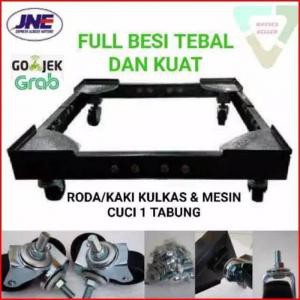 Roda Kulkas Mesin Cuci Full Besi Kokoh Kuat