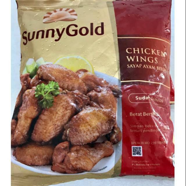 

Sunny Gold Chicken Wings (500 gram) #ayam #sayap #frozenfood