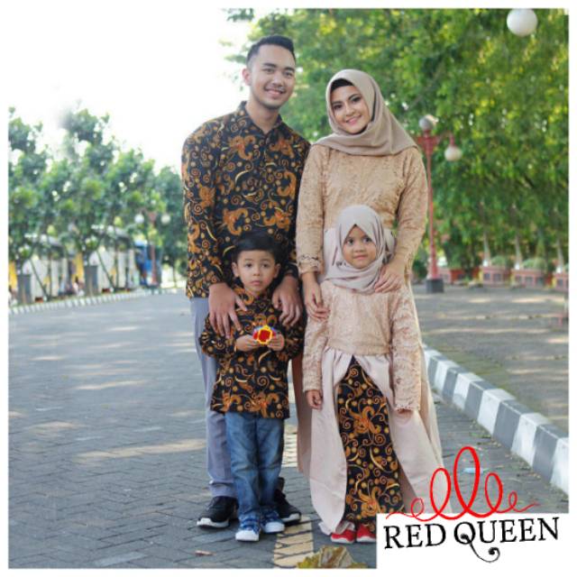 Bajubatik Gamis Couple Keluarga Ayah Ibu Anak Batikcouple Muslim Pesta Lebaran Bagus Murah Rq086 Shopee Indonesia