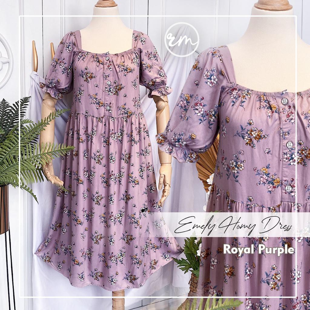 EMELY HOMY DRESS ORI bby RATU MULABEES