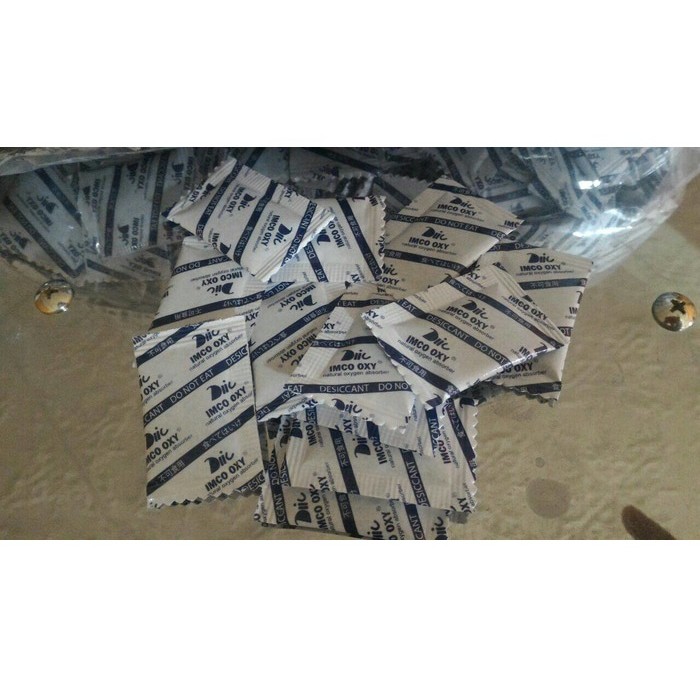 SILICA GEL Natural Alami Bungkus PLASTIK 1 Pcs Grosir Silica Sachet Silika Gel Silika Makanan Silica