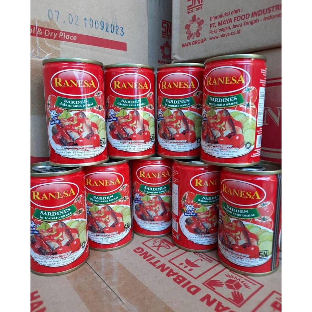 Sarden Ranesa Murah 155gr | Sarden Viral Enak 155 gram 20rb Dpt 5
