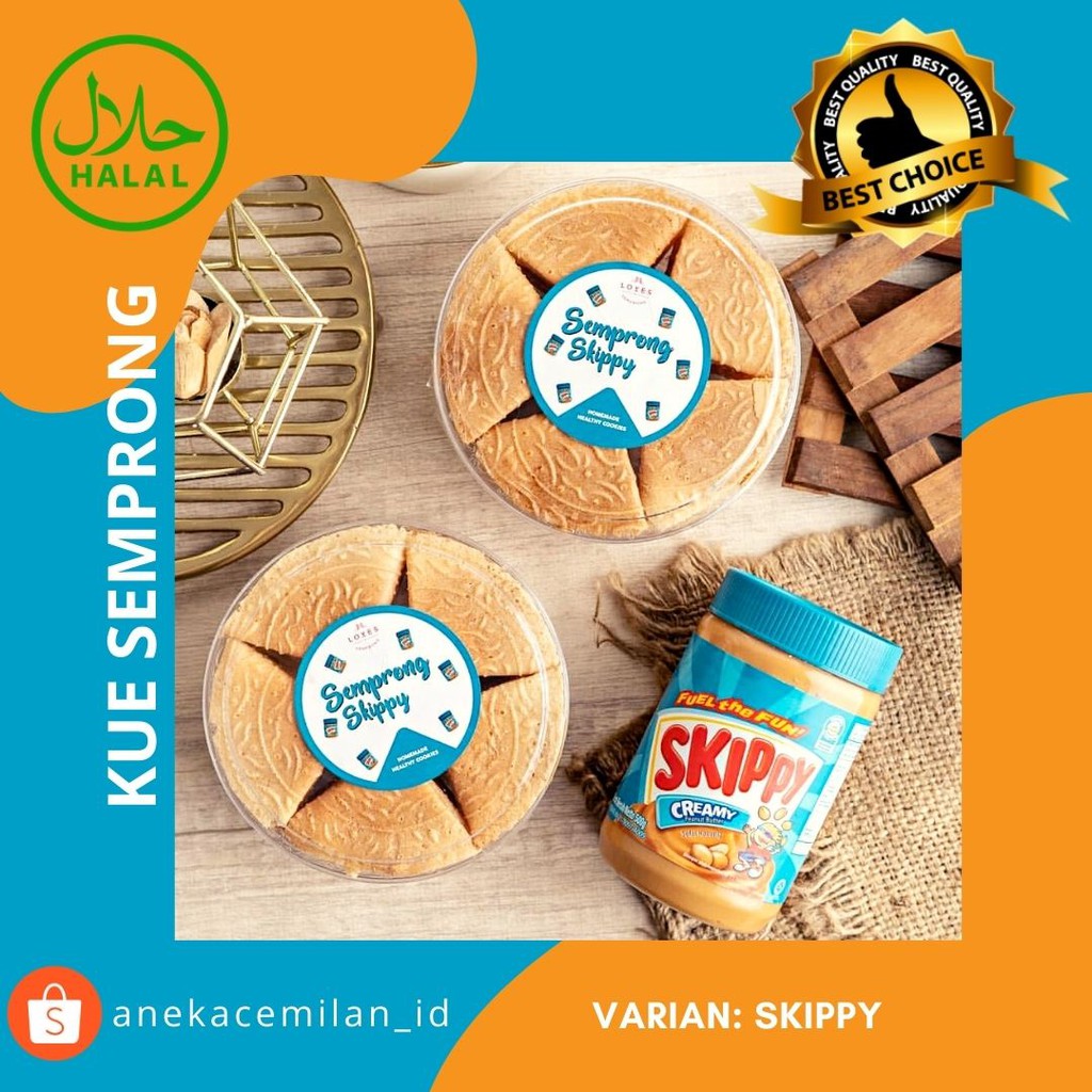 

Kue Semprong Kekinian varian skippy