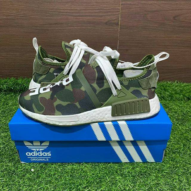 Adidas Nmd Human Race x Pharrell Williams Bape Camo Green "BNIB"
Premium