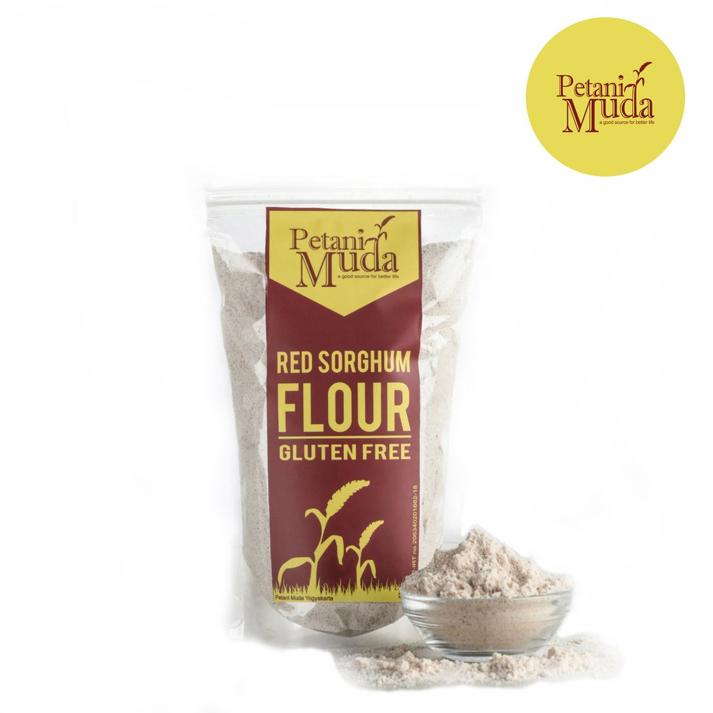 

Tepung Sorgum Merah Bebas Gluten (Gluten Free Red Sorghum Flour) Petani Muda