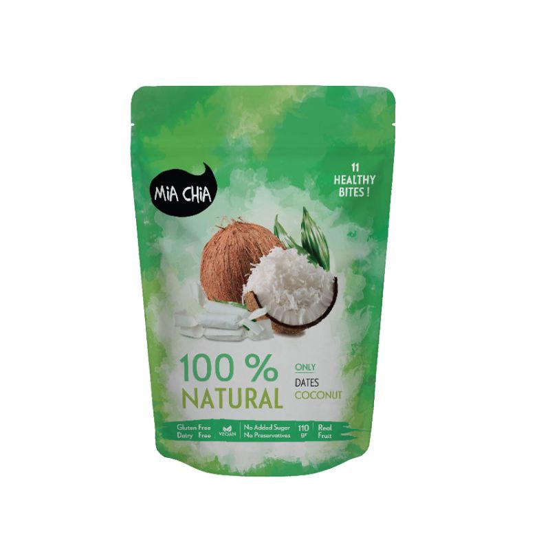 

MIA CHIA COCONUT SNACK 110GR