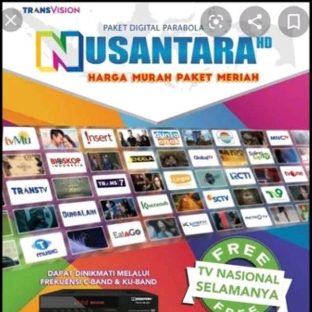 Parabola  mini tanpa iuran bulanan gratis pasang