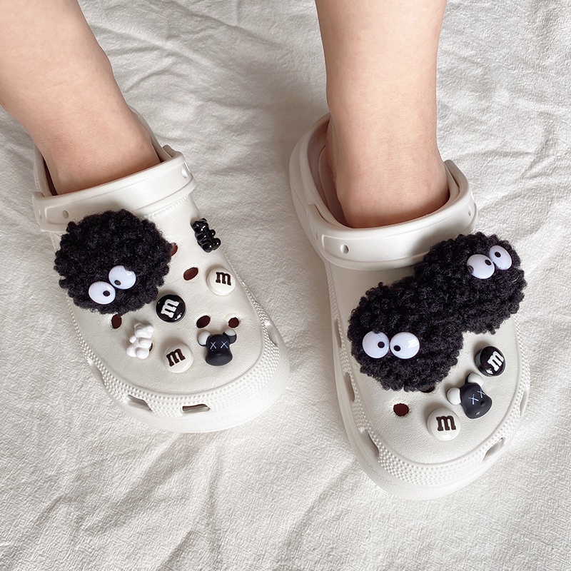 Kancing Sepatu Briquette Kecil DIY croc / jibz / Button croc