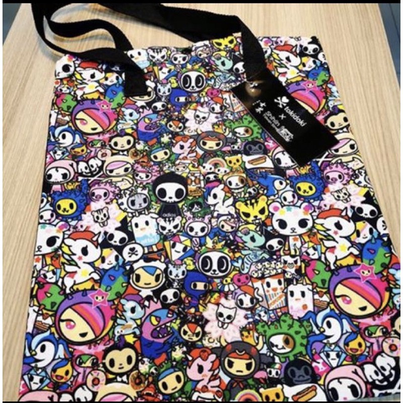 Tokidoki x shihlin totebag full printed