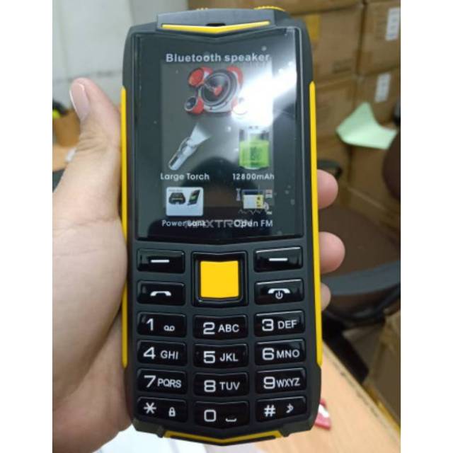 HP Maxtron P12i MAGNUM 12800 mAh bluetooth speaker double big tourch big speaker