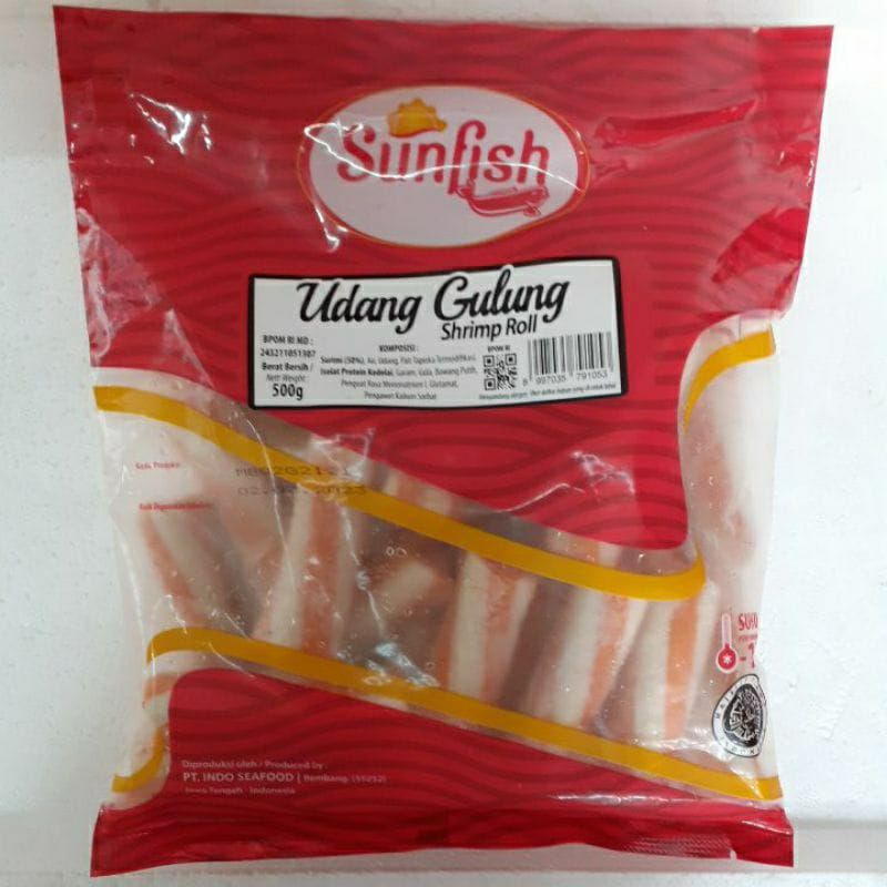 

Sunfish Shrimp Roll (500gr) //Sunfish Udang Gulung (500gr)