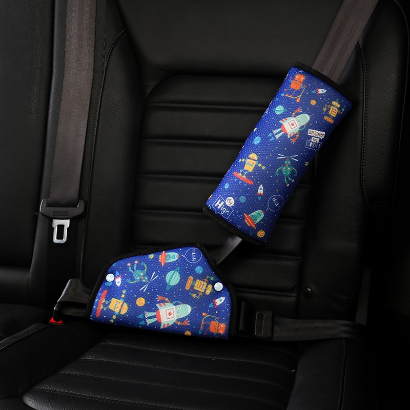 Kids Safety Car Seat Belt | Kid Sabuk Pengaman Segitiga Penahan Mobil Anak