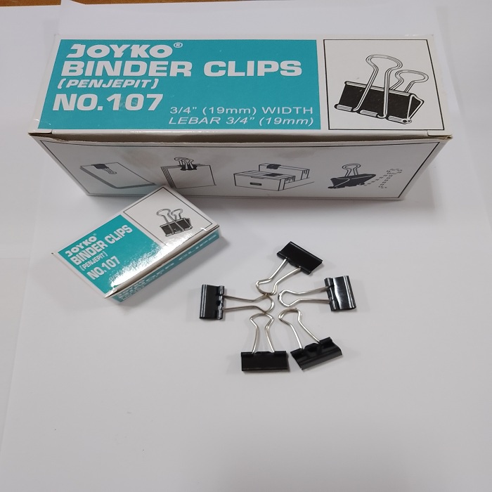 

BINDER CLIPS NO 107