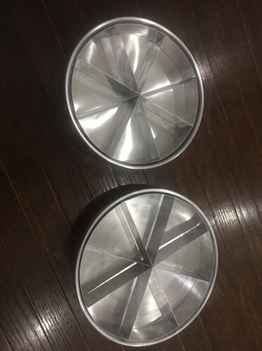 Loyang Skat Bulat / Loyang Donat Pizza Bahan Aluminium