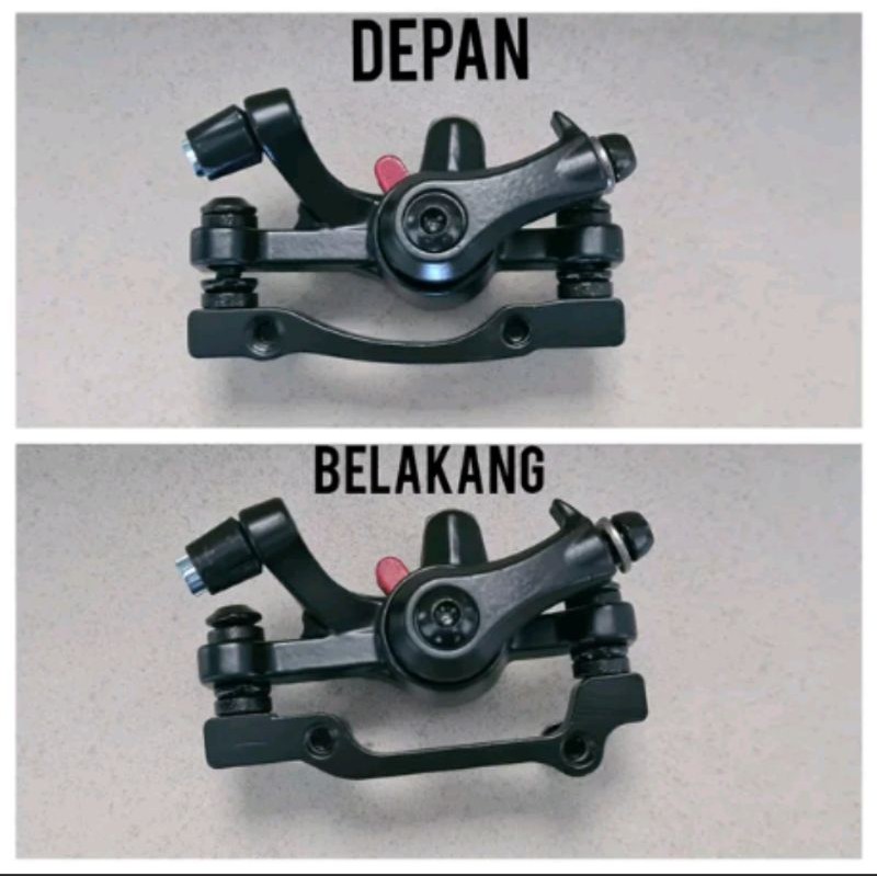 Caliper disc brake rem kaliper cakram sepeda mekanik discbrake