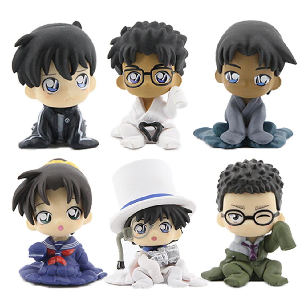 Lanfy Detektif Conan Figure Anime Kartun Patung Boneka Rei Edogawa Furuya