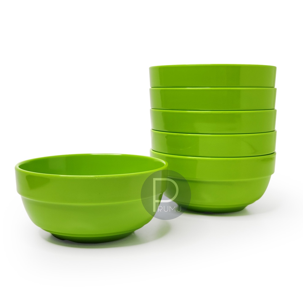 Mangkok Susun - Mangkok Melamin 4 Inch -  Mangkok Kecil - Stackable Bowl - Stack Bowl - MK1310