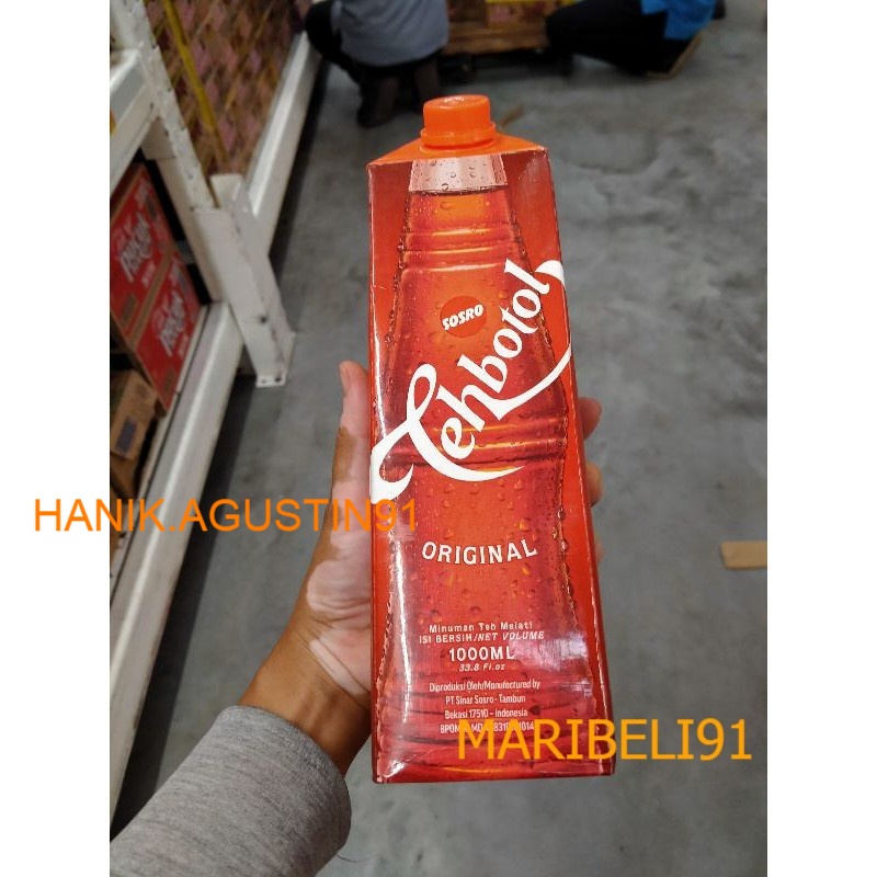 

Sosro TEH BOTOL SOSRO 1 LITER maribeli91