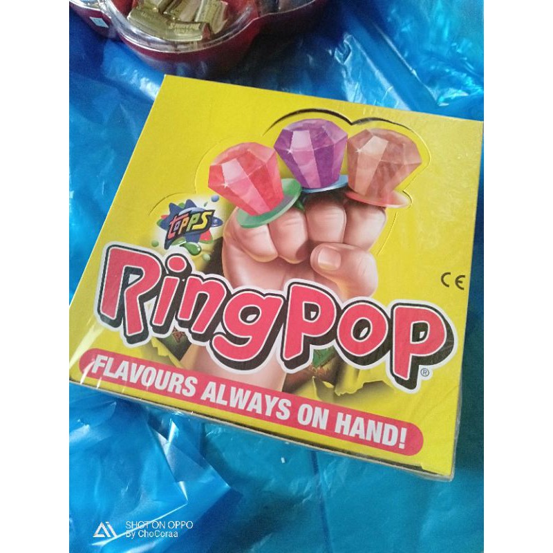 

PERMEN CINCIN LOLIPOP RINGPOP ring pop KEMASAN BOX