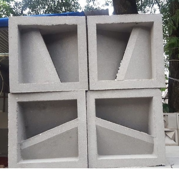 Loster Beton Miring / Jalusi Lubang Angin Roster Dinding Loster Rumah Minimalis Roster Beton