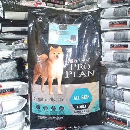 Gojek/grab Proplan medium sensitive digestion (lamb) 12kg dog food