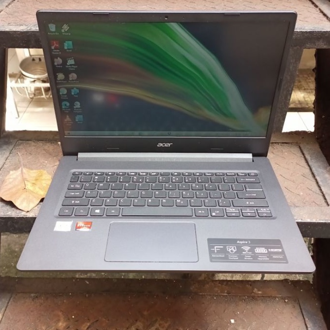Acer Aspire 3 A314-22 Amd Athlon Silver 3050U 4gb 256GB ssd hitam