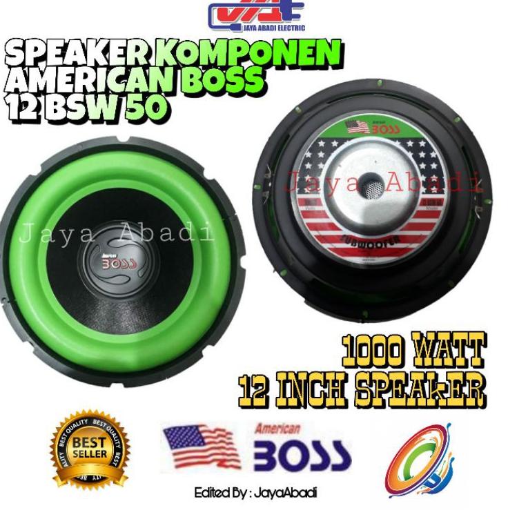 Speaker subwoofer best sale american boss 12