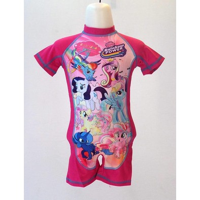 Baju Renang Anak Perempuan |Baju Renang Little Pony|Baju Olahraga