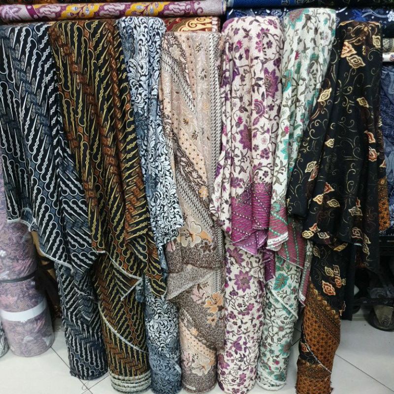 Kain Bahan Batik Halus Printing Meteran Dan Gulungan | Pusat Grosir Bahan Batik | Textile