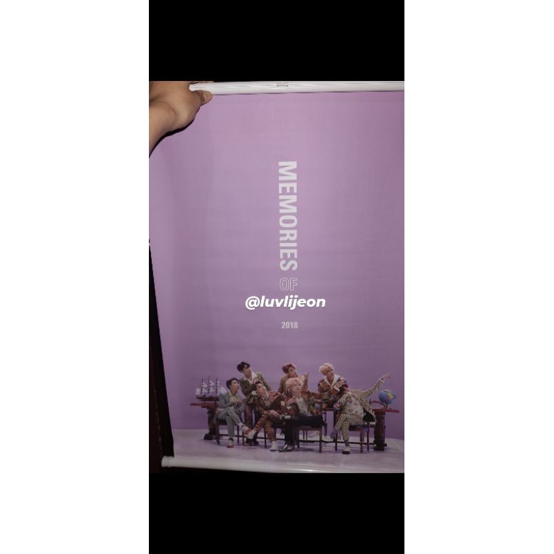 POSTER BTS MEMORIES 2018
