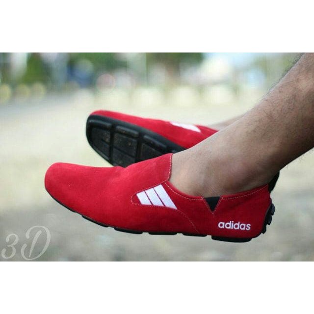 E51K7 Sepatu Slip On Pria Men Slop  Maroon Murah Terlaris Elegan New Go Walk For Men    Sepatu  S