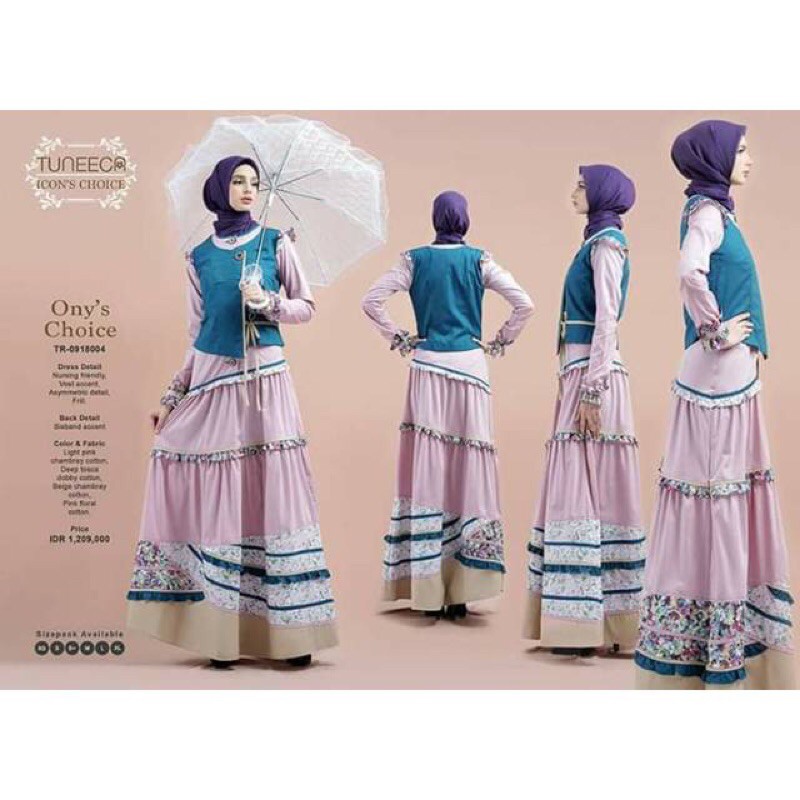 Gamis Tuneeca Icon’s Choice TR-0918004 Size L