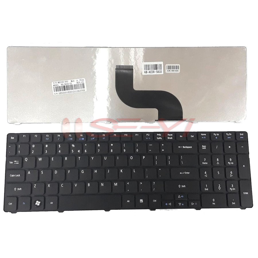 KEYBOARD ACER ASPIRE TIMELINE 5800 5810 5810T 5536 5536G 5738 5542G