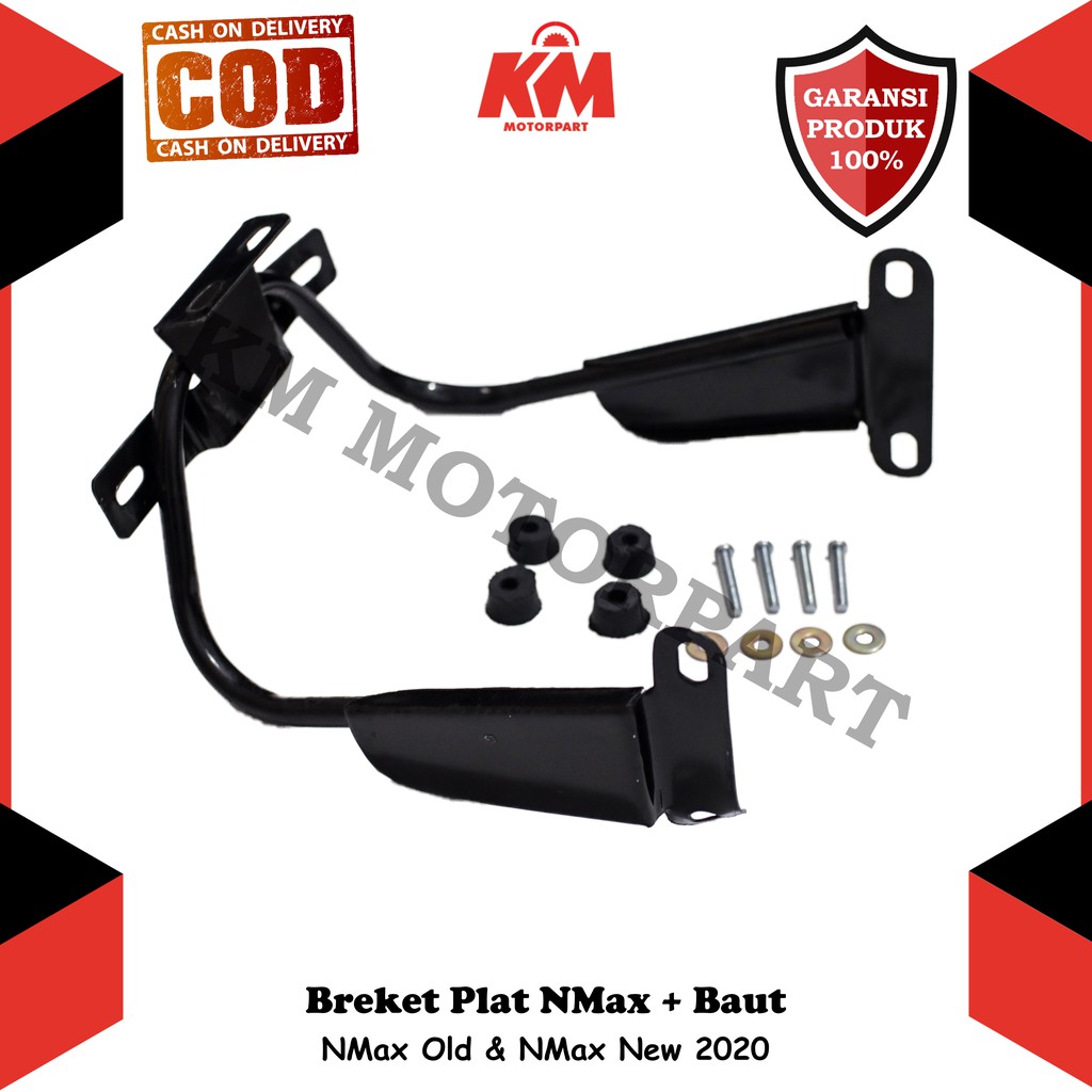 Breket Nmax N Max 2015 2016 2017 2018 2019 All New Nmax 2020 Bracket Dudukan Plat Nomor N Max