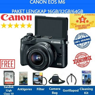 [NEW] KAMERA CANON EOS M10 + LENSA KIT 15-45MM IS STM WiFi